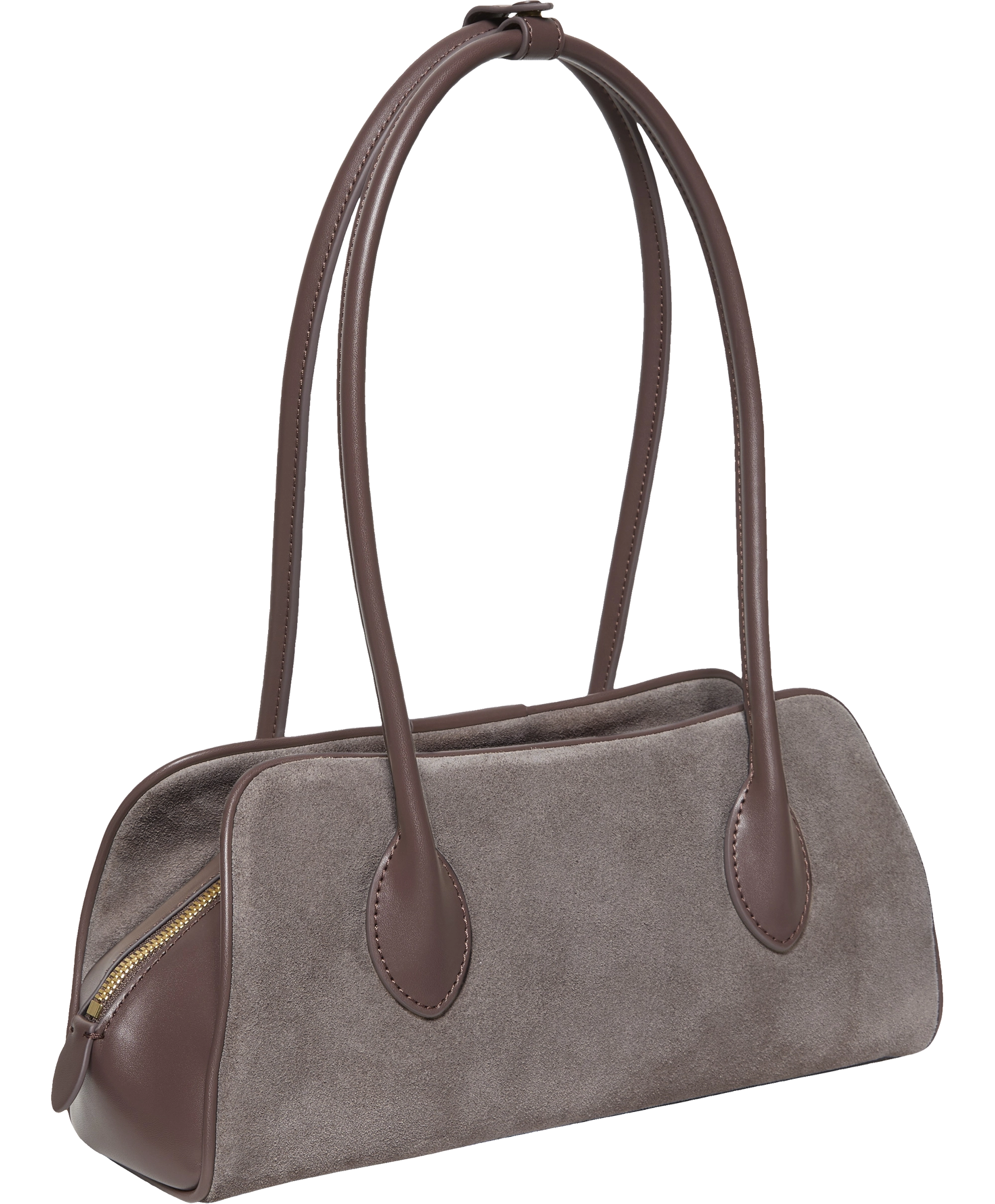 حقيبة كالفين كلاين Emblem Trio Suede Shoulder