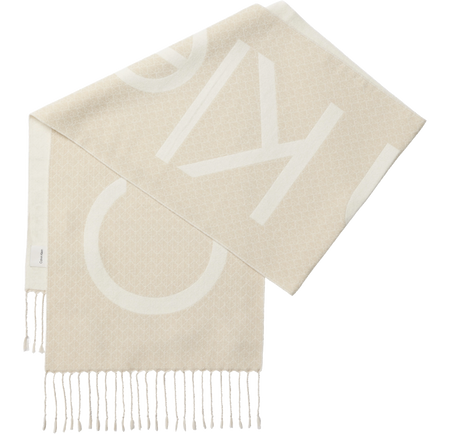 وشاح كالفين كلاين Aop Bold Logo Woven Mw