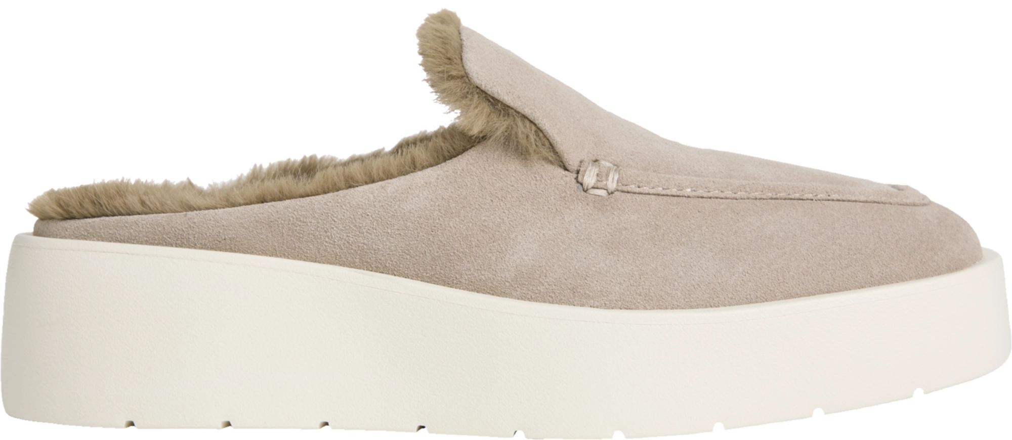 Calvin Klein Flatform Mule Suede Wl Shoe