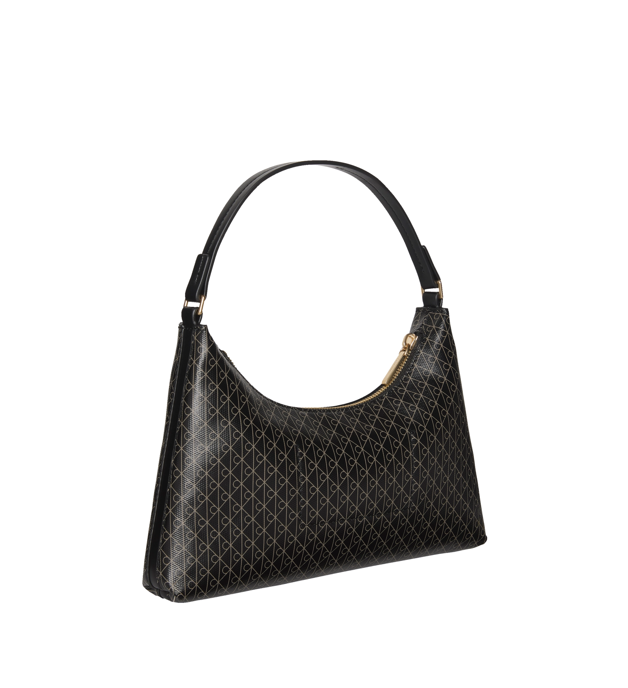 Calvin Klein Emblem Aop Small Shoulder Bag