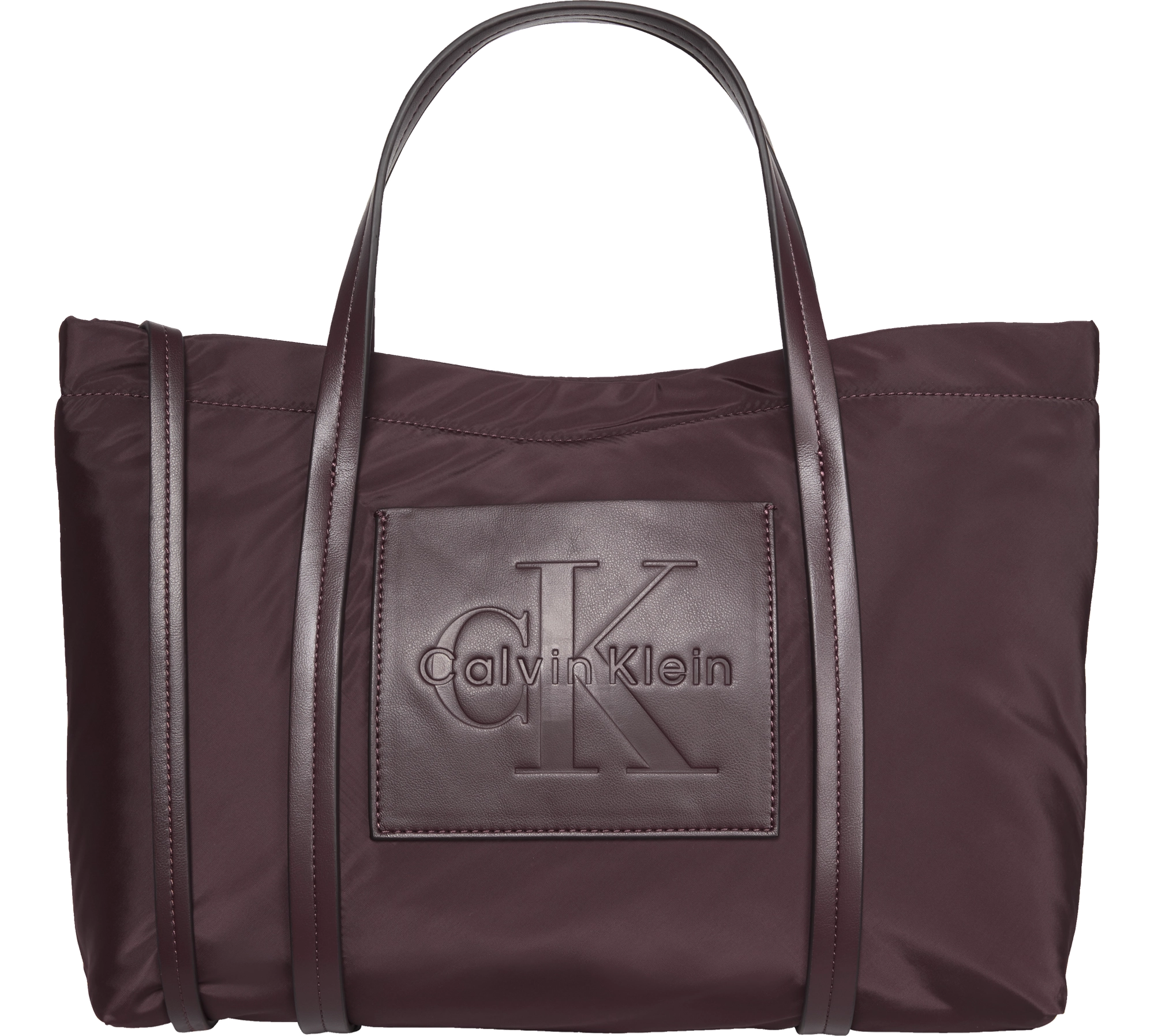 Calvin Klein Nylon Small Tote Crossbody Bag