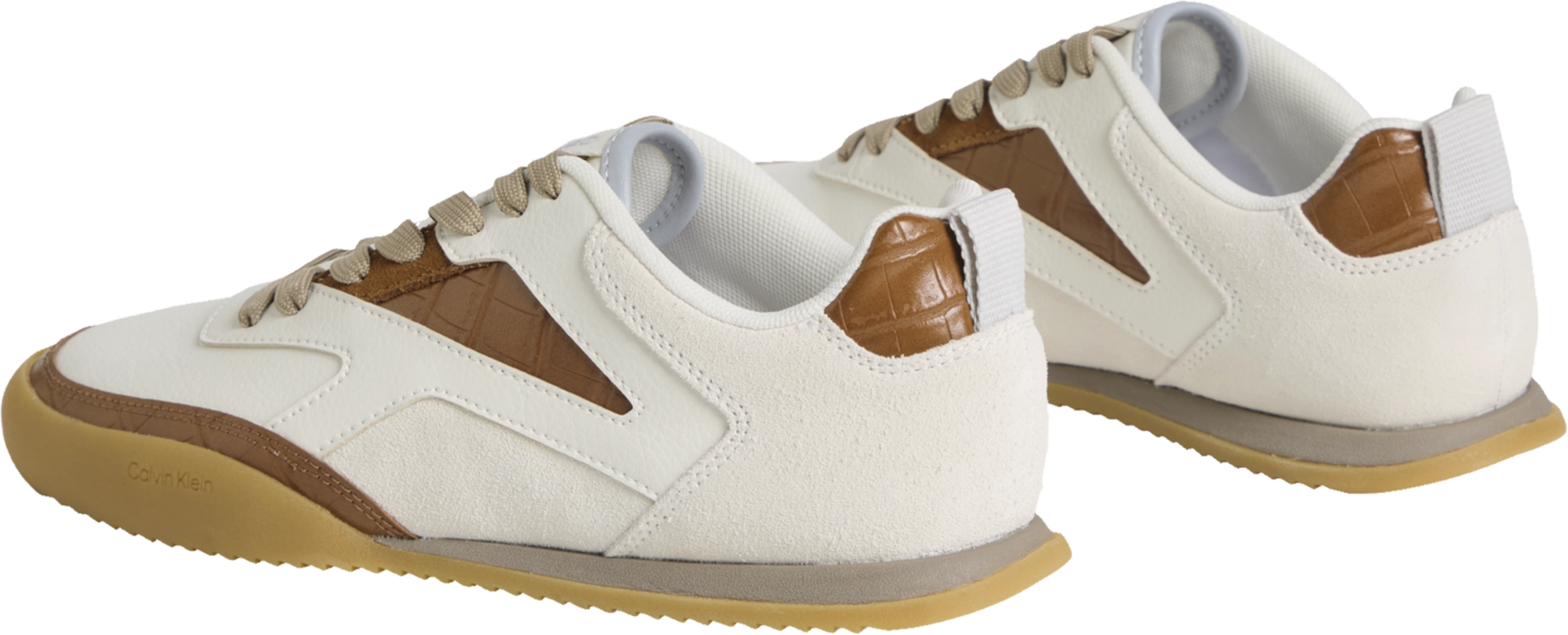 Calvin Klein Low Pro Runner Laceup Lth Croco Sneaker