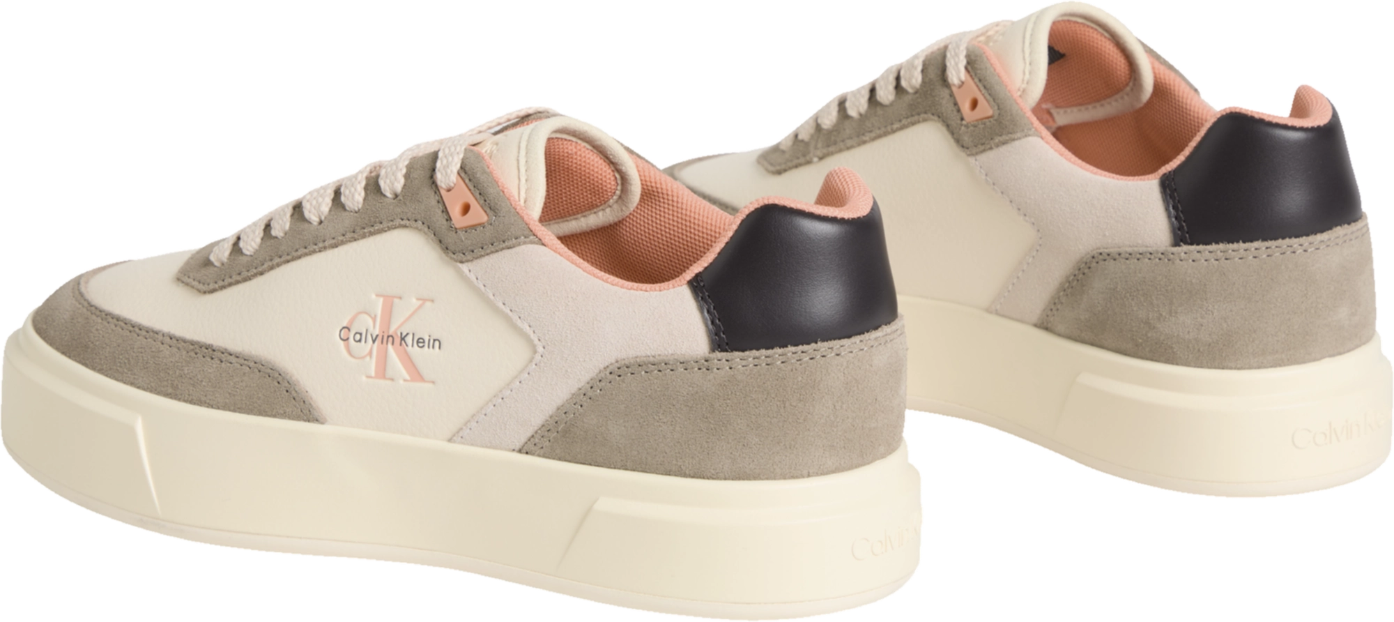 Calvin Klein Prime Cupso Laceup Lth-Su Sneaker