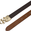 Calvin Klein Facet Pebble Rev Adj 25mm Belt