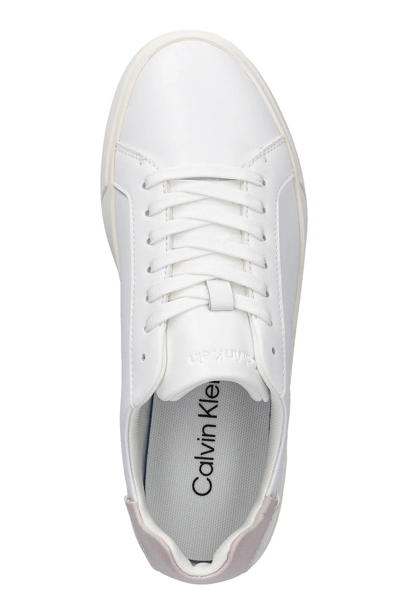 Calvin Klein Low Pro Cup Laceup Lth Moire Sneaker