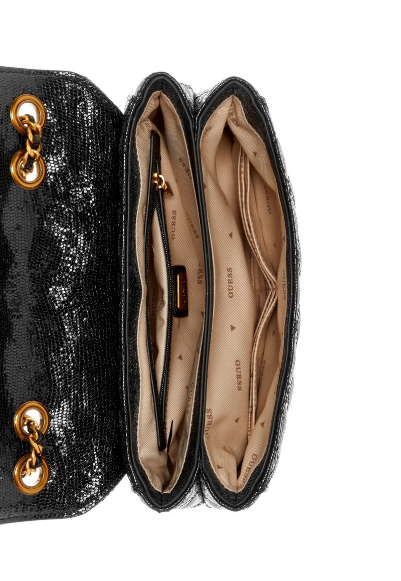 Guess Giully 2 Comp Convertible Flap Bag