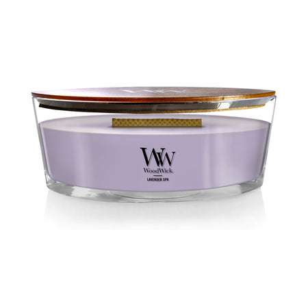 Woodwick Lavender Spa Ellipse Scented Candle