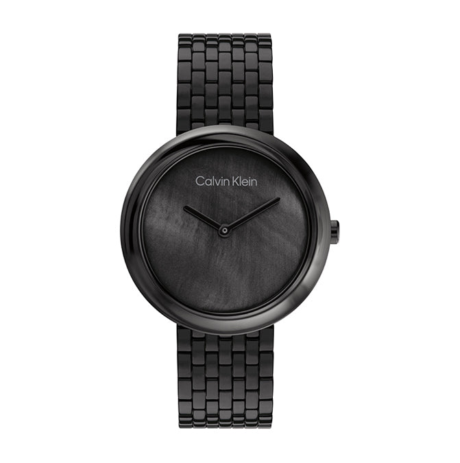 Calvin Klein Twisted Bezel Watch