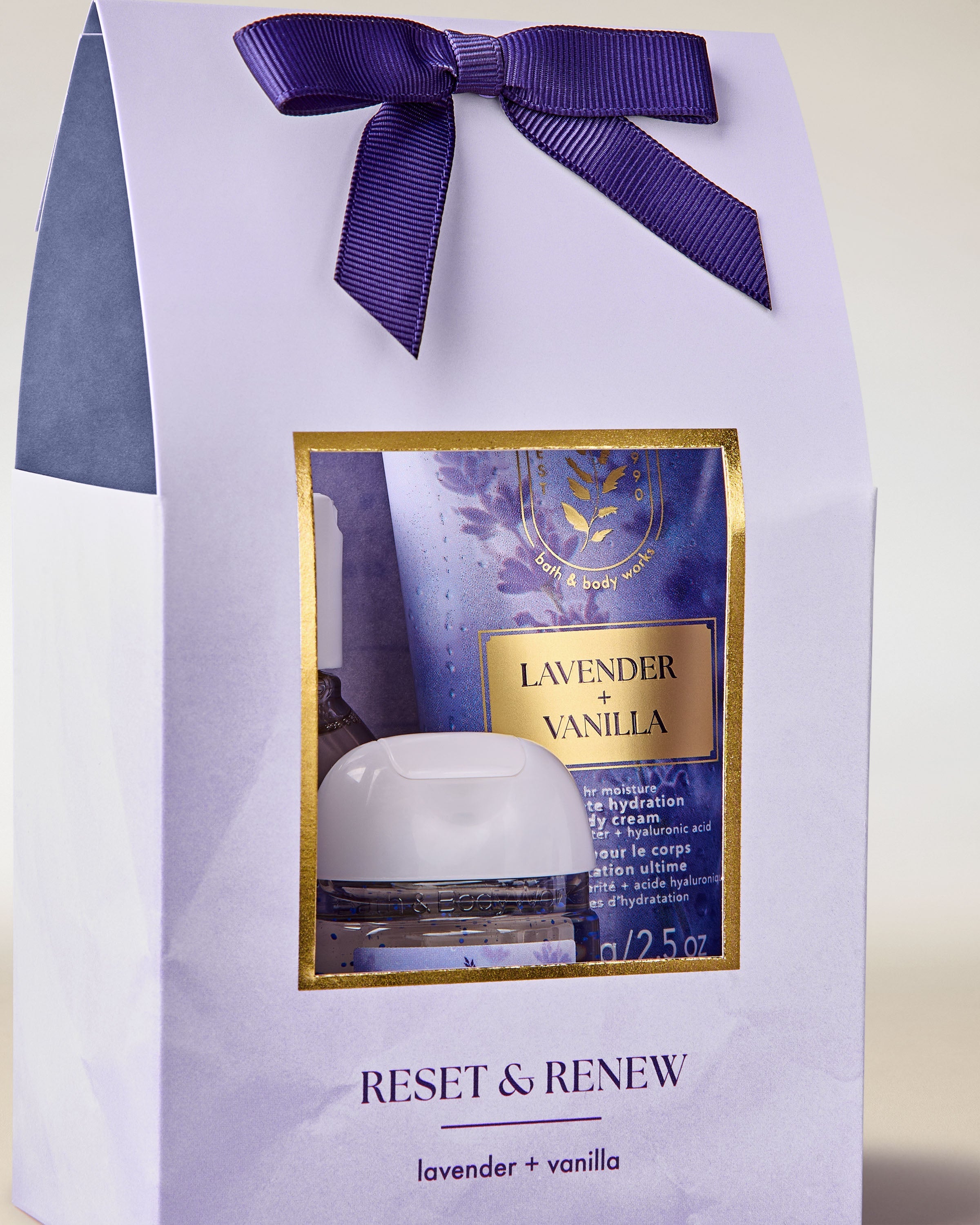 Bath & Body Works Lavender Vanilla Mini Gift Set