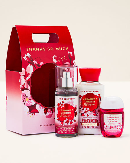 Bath & Body Works Japanese Cherry Blossom Mini Gift Set