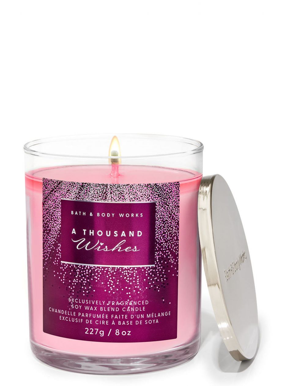 شمعة معطرة باث اند بودي وركس A Thousand Wishes