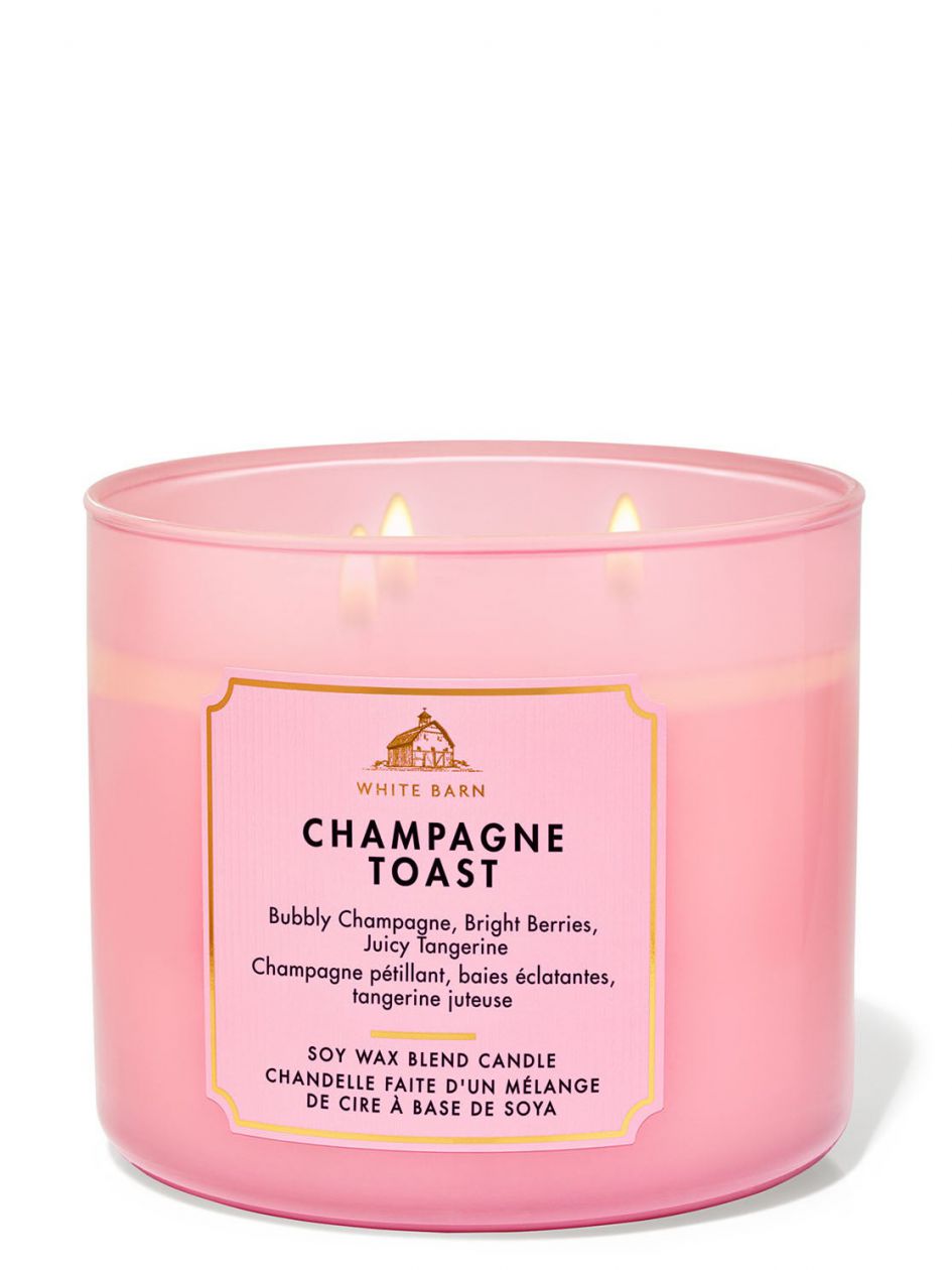 شمعة معطرة وايت بارن Champagne Toast 3-Wick