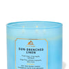 White Barn Sun-Drenched Linen 3-Wick Scented Candle