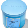 White Barn Sun-Drenched Linen 3-Wick Scented Candle