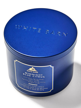 شمعة معطرة وايت بارن Midnight Blue Citrus 3-Wick