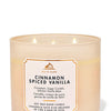 شمعة معطرة وايت بارن Cinnamon Spiced Vanilla 3-Wick