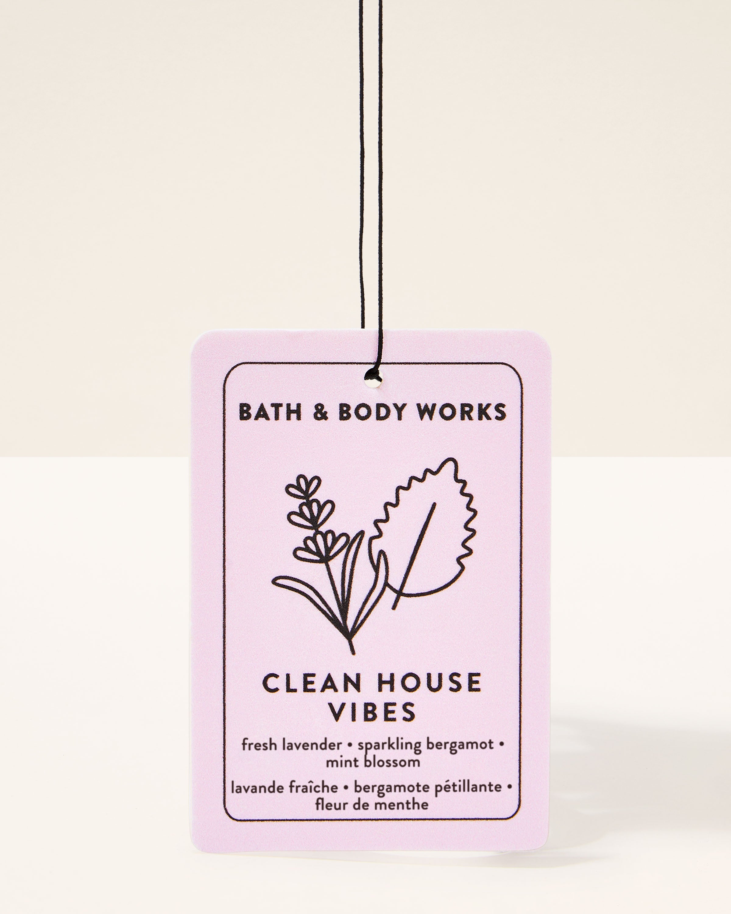 معطر للسيارة باث اند بودي وركس Clean House Vibes