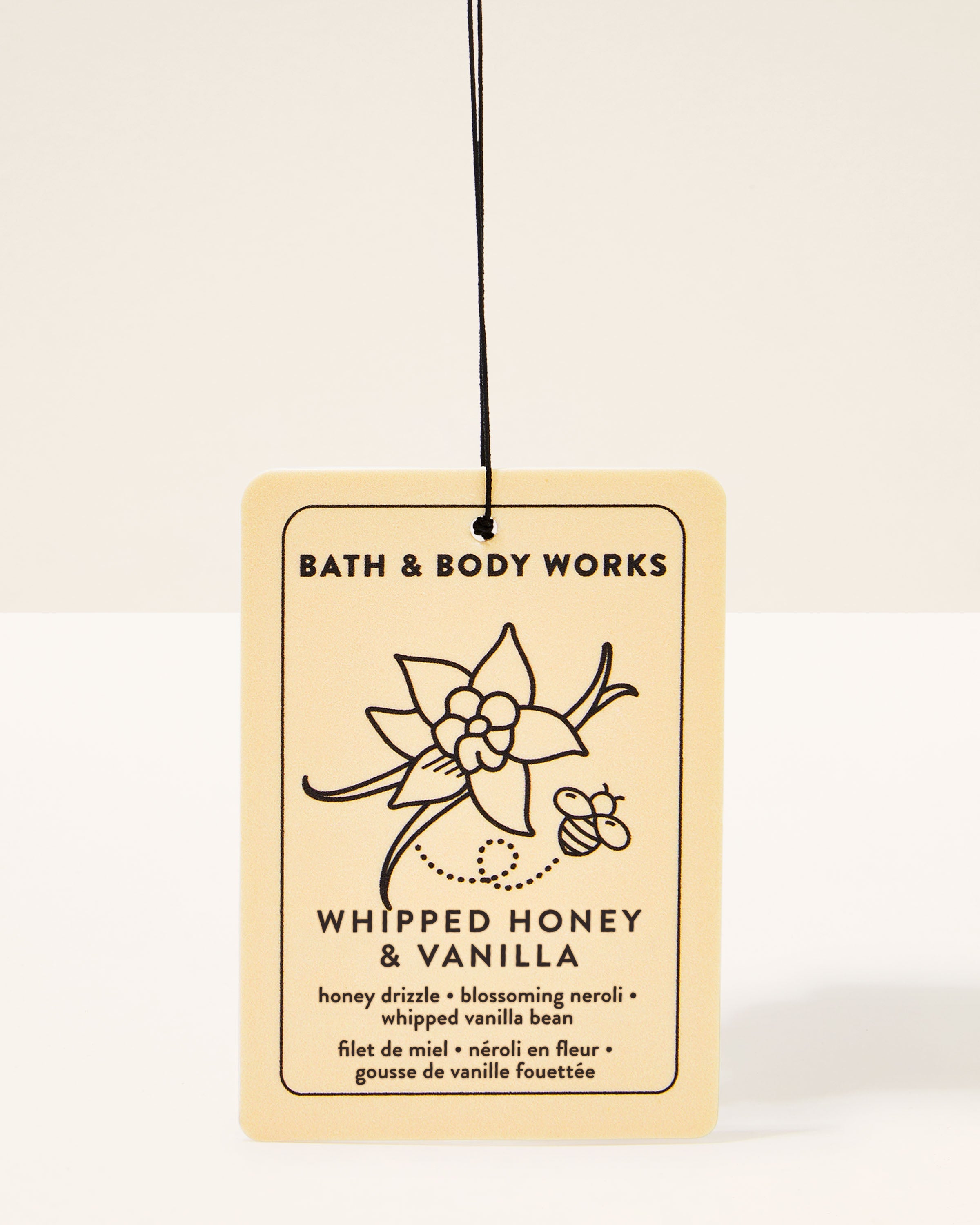 معطر للسيارة باث اند بودي وركس Whipped Honey & Vanilla