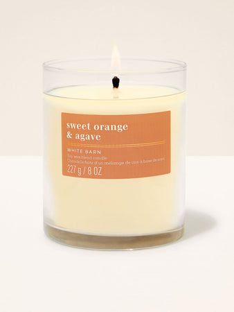 White Barn Sweet Orange & Agave Scented Candle