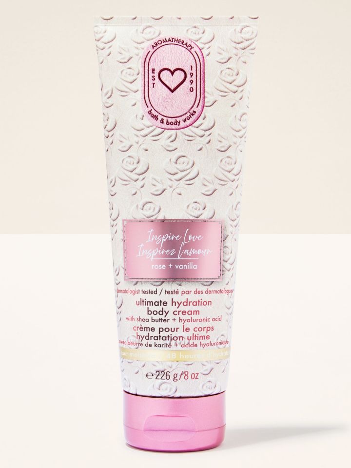 Bath & Body Works Inspire Love: Rose + Vanilla Body Cream