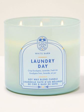 شمعة معطرة وايت بارن Laundry Day 3-Wick