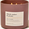 شمعة معطرة وايت بارن Blush Amber & Peony 3-Wick