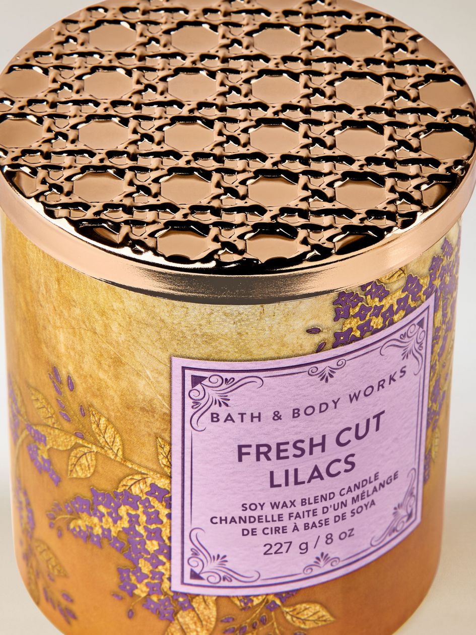 شمعة معطرة باث اند بودي وركس Fresh Cut Lilacs