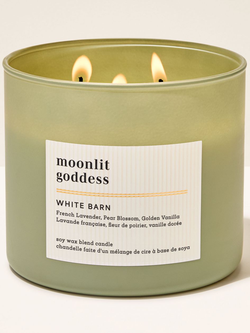 شمعة معطرة وايت بارن Moonlit Goddess 3-Wick