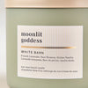 شمعة معطرة وايت بارن Moonlit Goddess 3-Wick