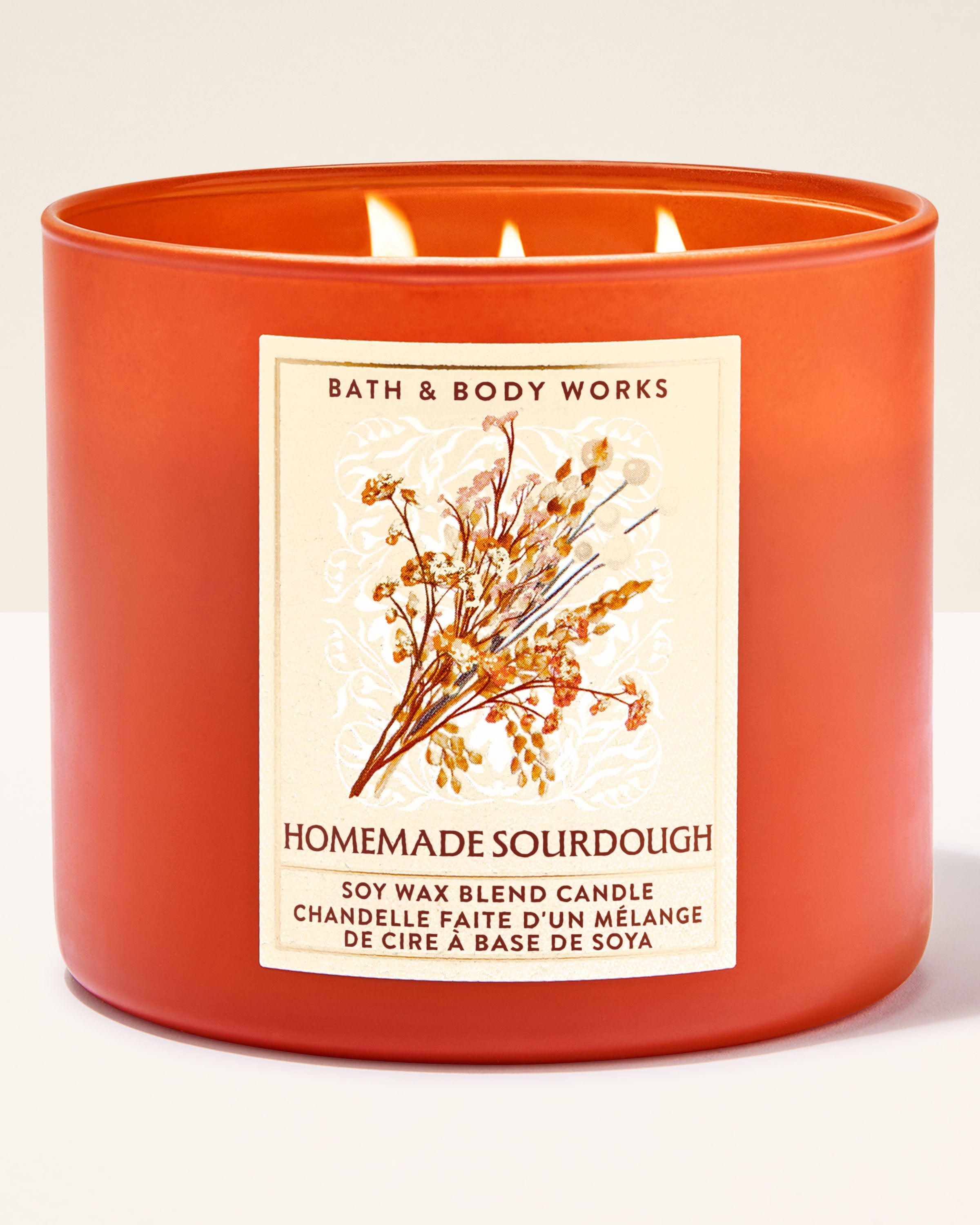 Bath & Body Works Homemade Sourdough 3-Wick Scented Candle