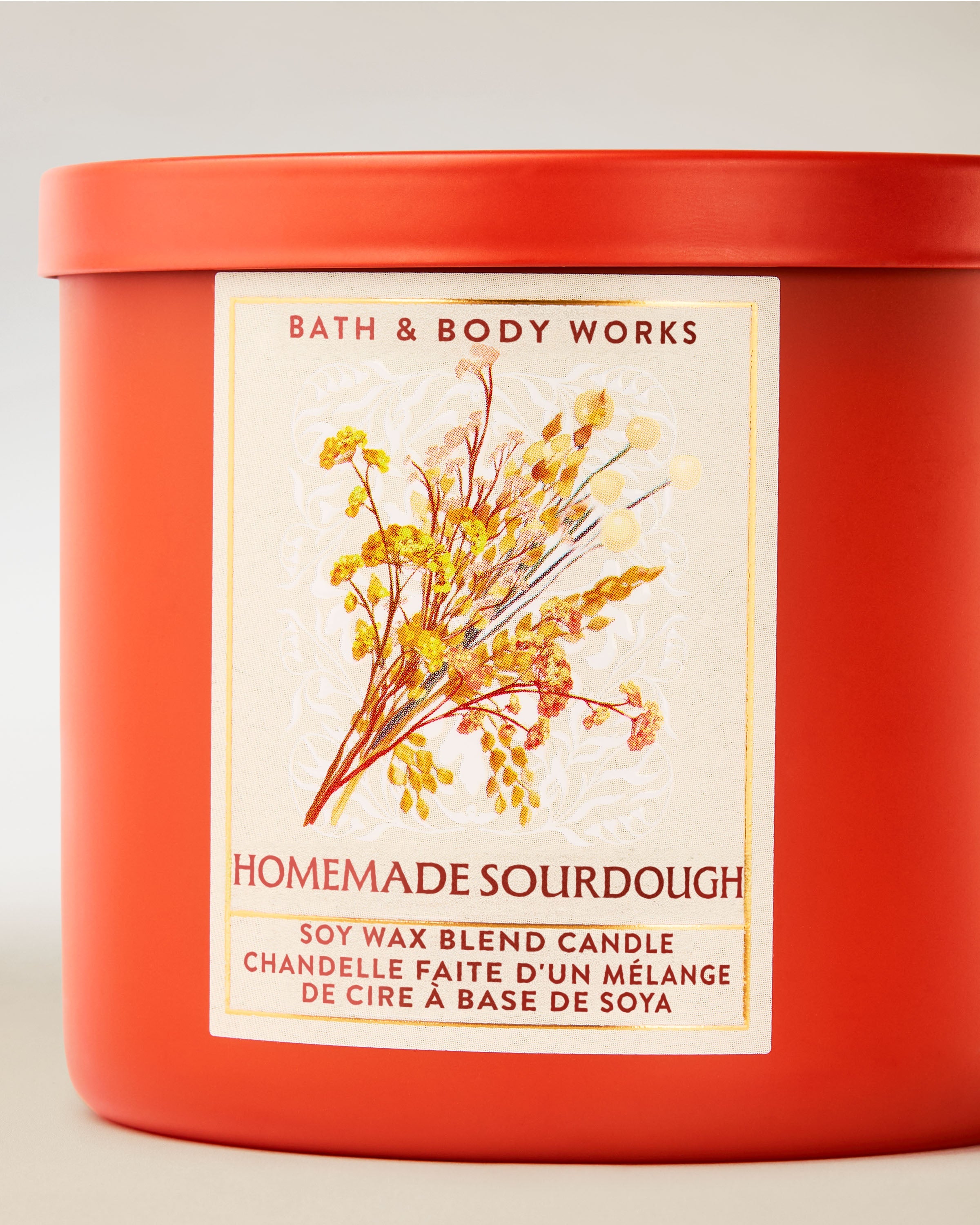 Bath & Body Works Homemade Sourdough 3-Wick Scented Candle