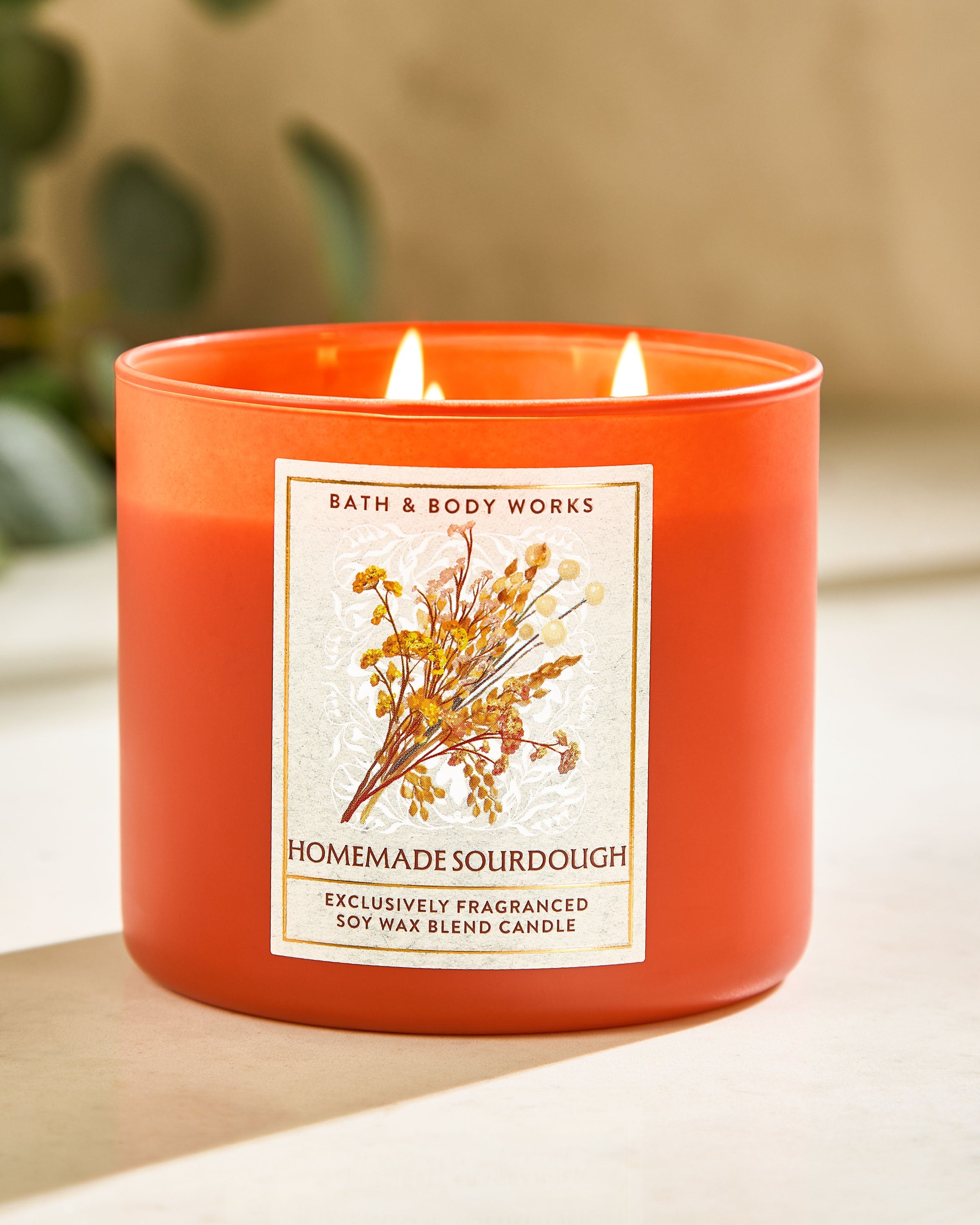 Bath & Body Works Homemade Sourdough 3-Wick Scented Candle