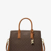 Michael Kors Laila Satchel Brn Acorn Bag