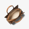 Michael Kors Laila Satchel Brn Acorn Bag