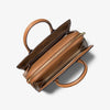 Michael Kors Laila Satchel Brn Acorn Bag