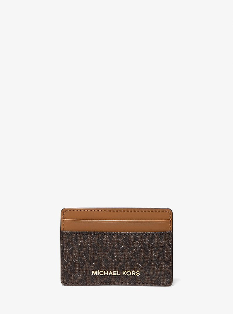 محفظة مايكل كورس Jet Set Money Pieces Brown