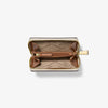 محفظة مايكل كورس Jet Set Small Signature Logo Zip-Around Card Case