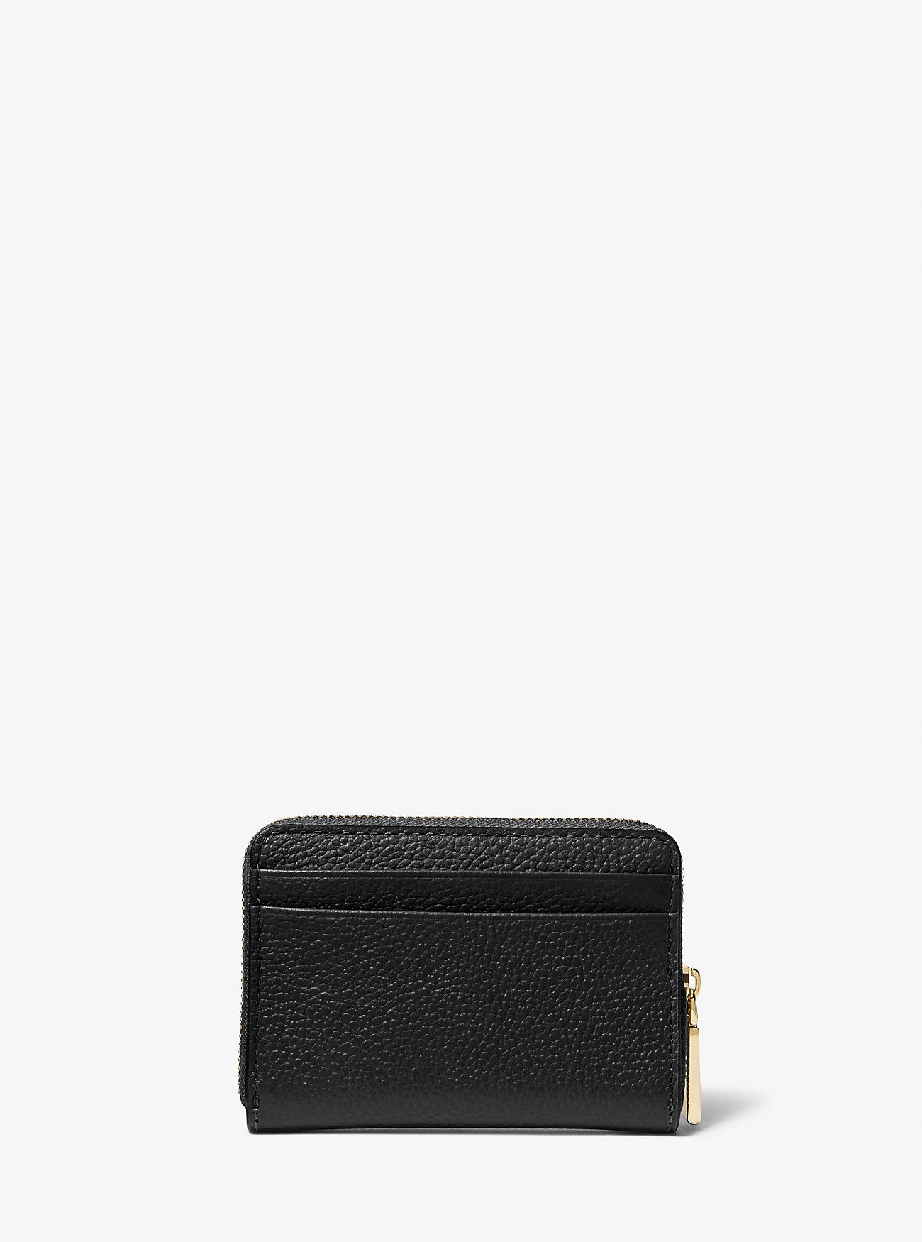 Michael Kors Michael Korsjet Set Small Pebbled Leather Zip-Around Card Case Wallet