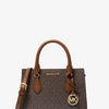 Michael Kors Sheila Small Signature Logo Satchel Bag