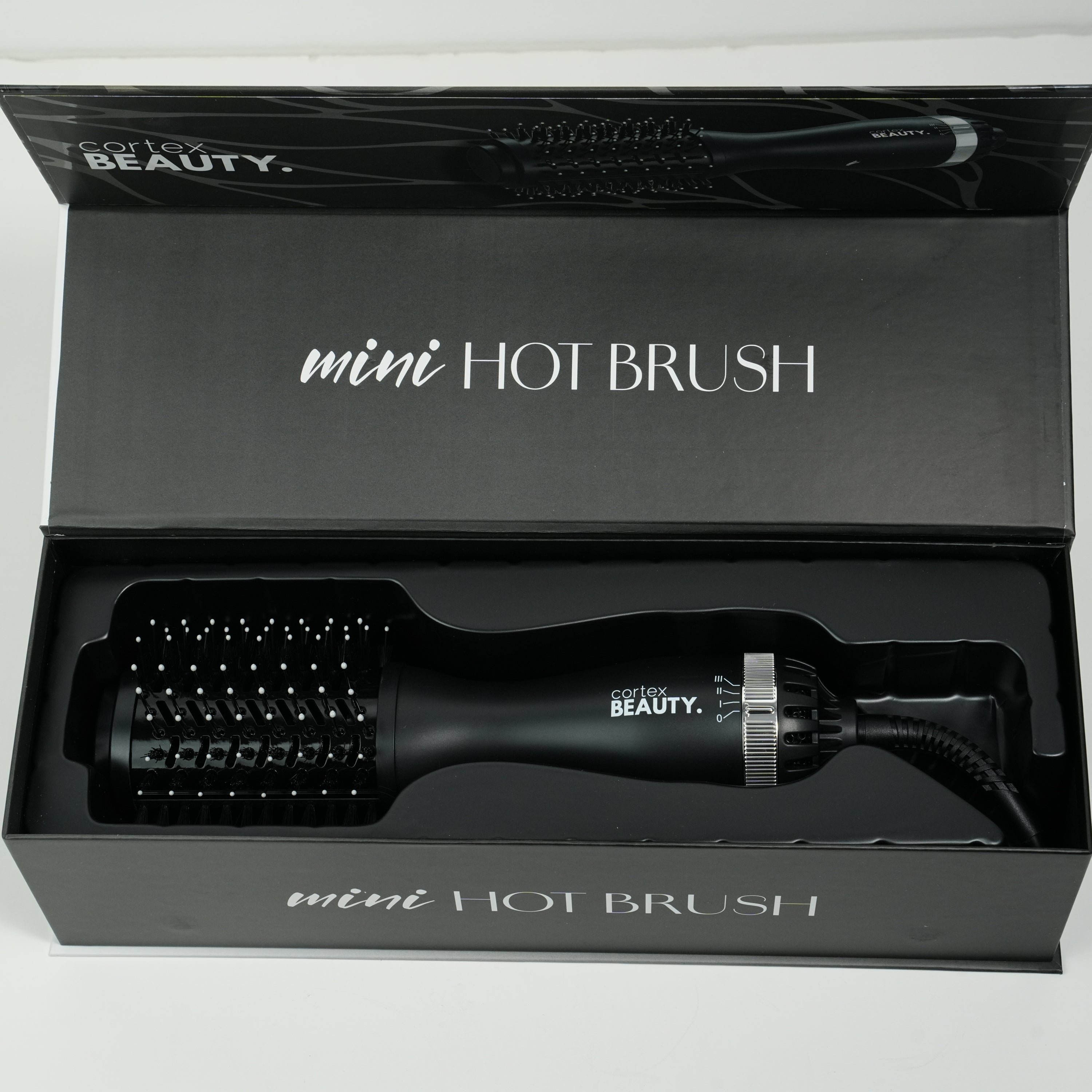 Cortex Mini Hot Brush Black / Silver