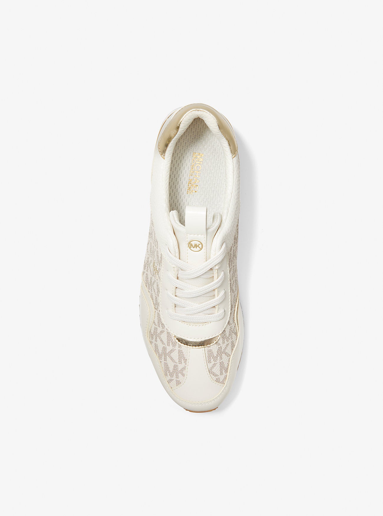 حذاء سنيكر مايكل كورس Raina Signature Logo Platform Trainer