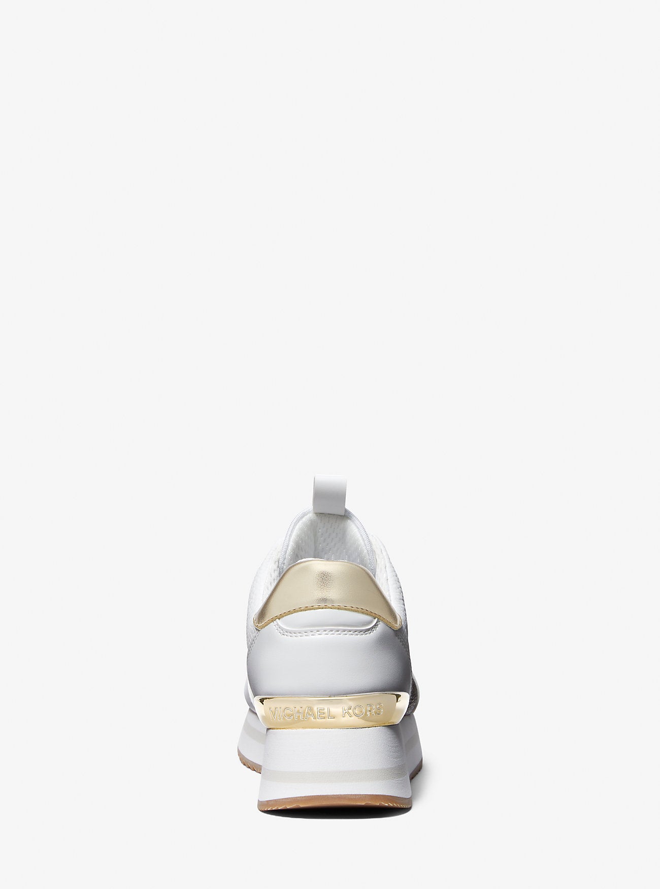 Michael Kors Raina Signature Logo Platform Trainer Sneaker