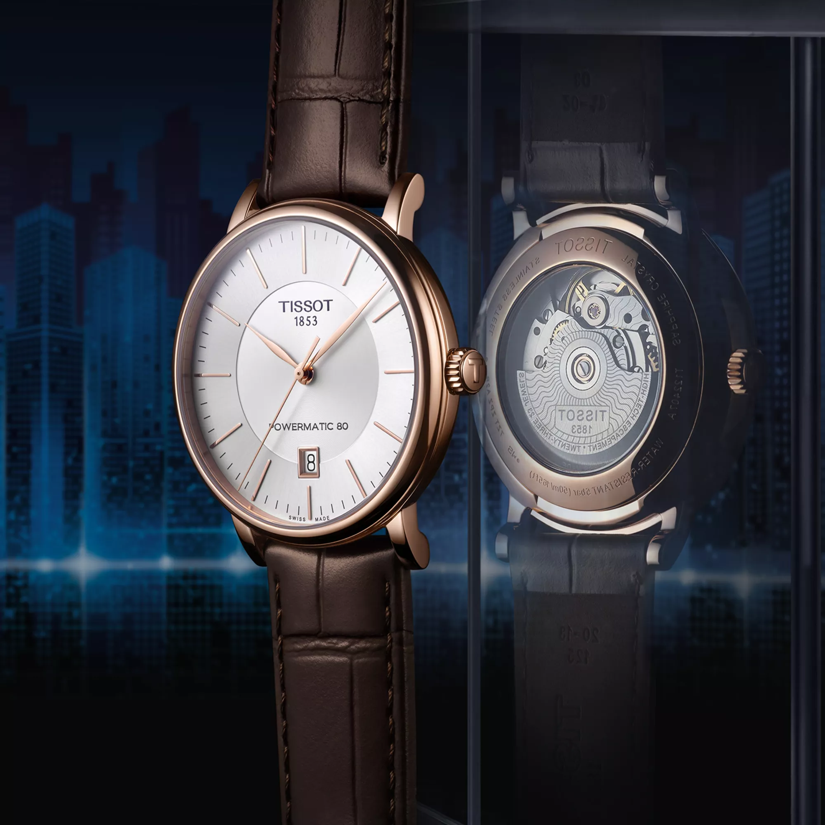 ساعة تيسوت Powermatic 80