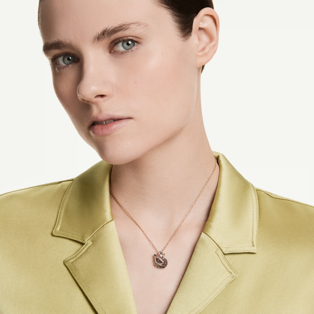 Swarovski Swan Necklace