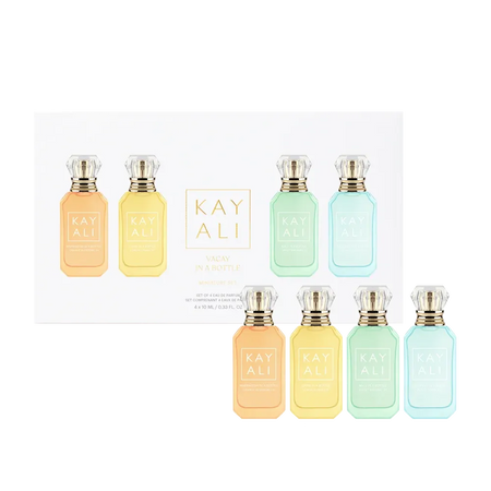 Kayali Vacay In A Bottle Miniatures EDP 4x10ml Perfume Set