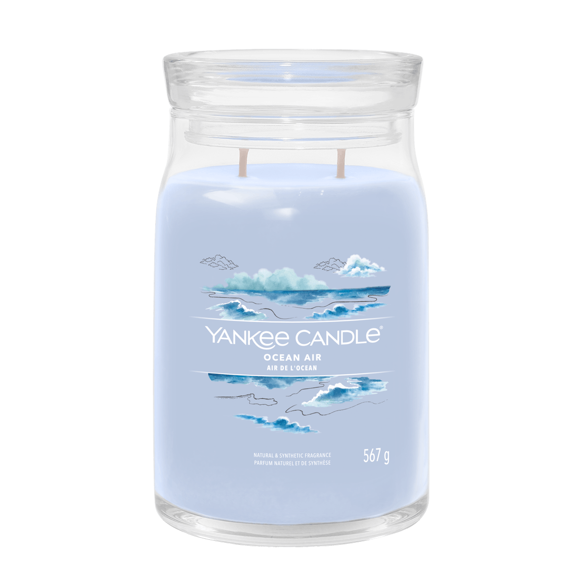 شمعة معطرة يانكي كاندل Ocean Air Signature Large
