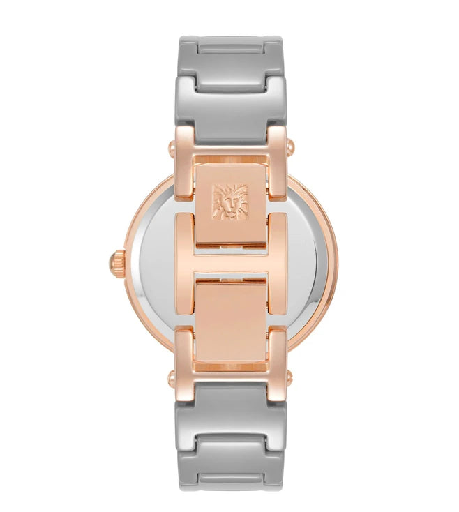 ساعة آن كلاين Octagonal Ceramic Diamond