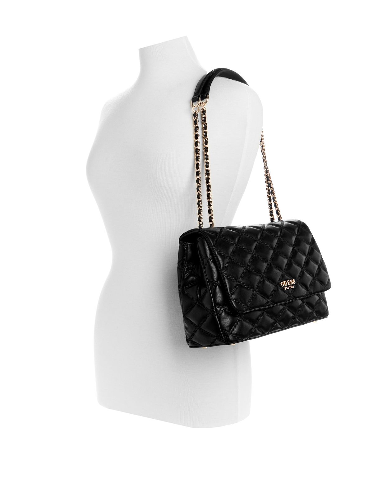 Guess Tamsin Large Convertible Crossbody Flap Bag