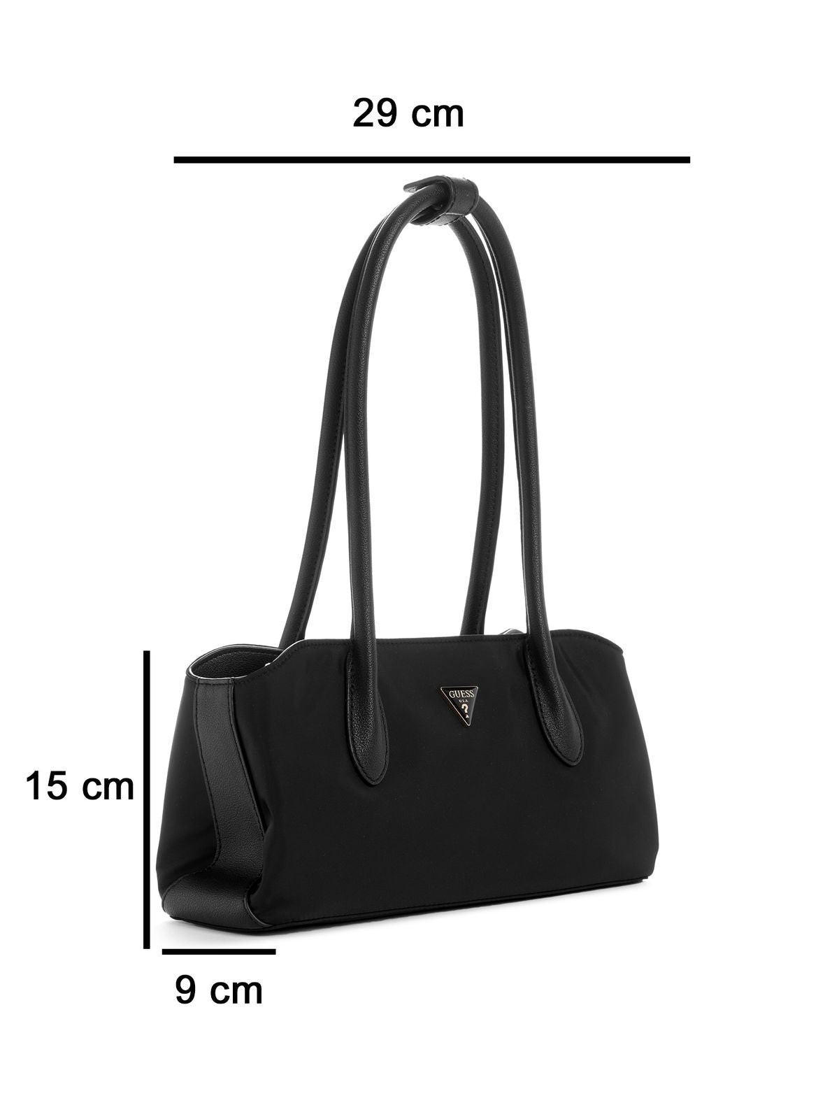 Guess Mauve Shoulder Satchel Bag