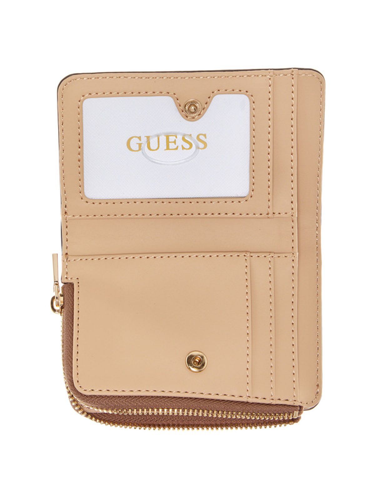Guess Gregori Zip Around Card Case Wallet